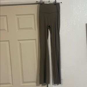 VSX TanWide-Leg High-Rise Sport Leggings